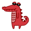 Red Alligator logo