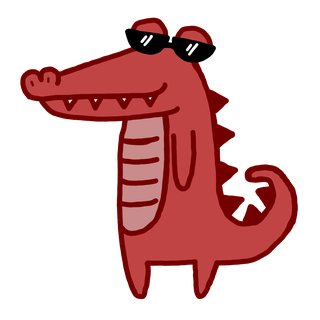 Red Alligator logo
